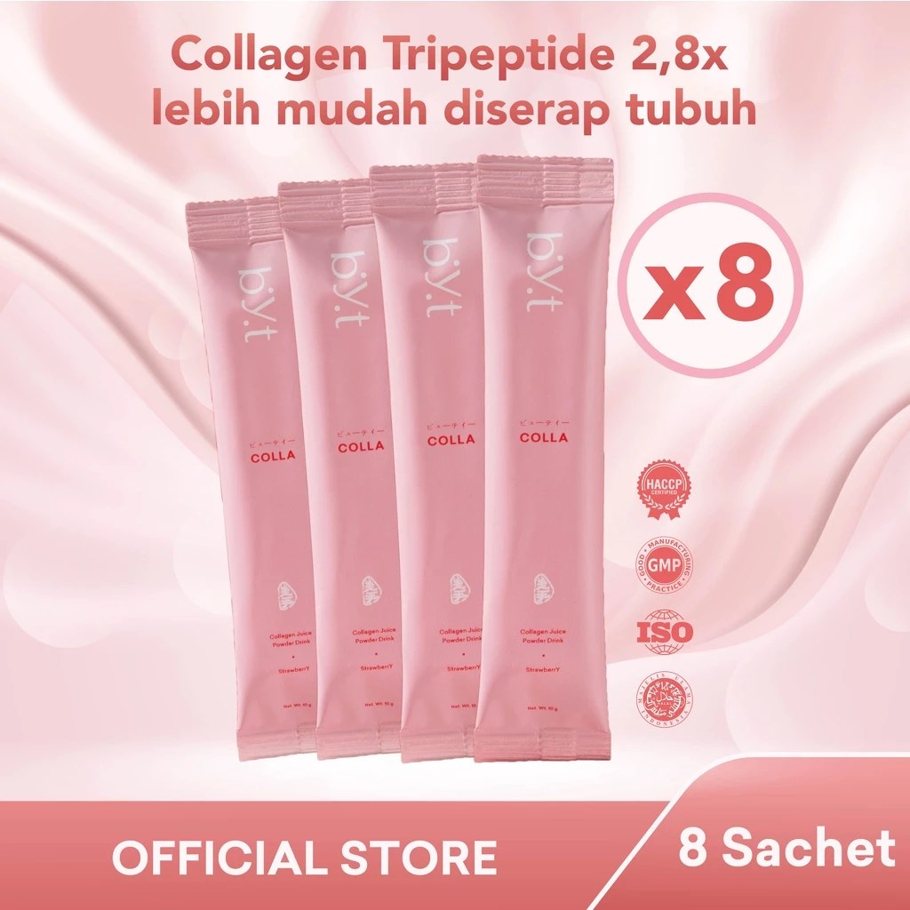 collagen, byt colla, byoote collagen, minuman kesehatan bahan alami, bagus untuk otot, regenerasi sel, kulit, rambut, tulang dan metabolisme