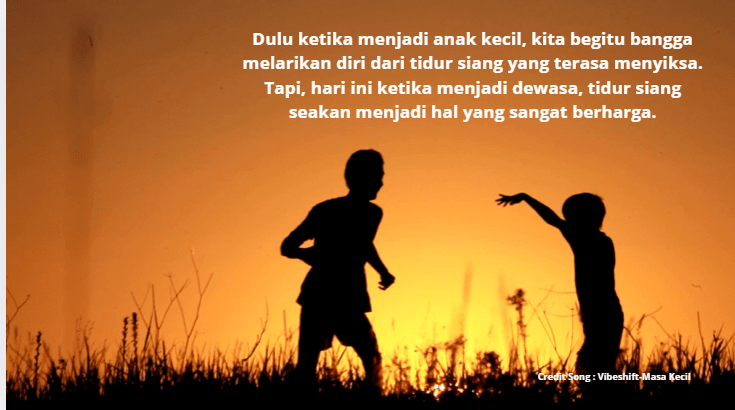 dunia anak, menjadi dewasa